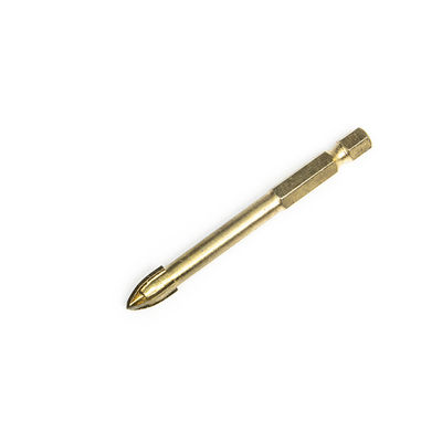 10mm 50mm Glass Tile Drill Bits Cross Head Hexagonal Handle