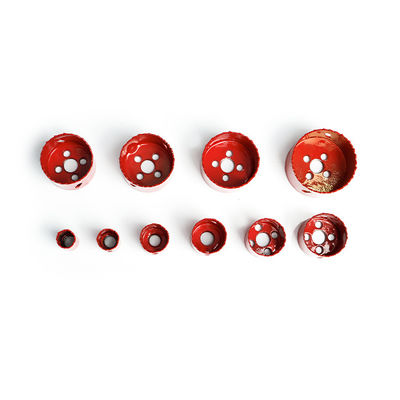 El agujero bimetálico rojo del metal del BI consideró la caña de acero inoxidable del hex. de los pedazos