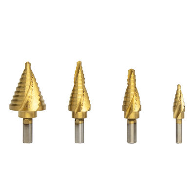Paso estriado espiral de la broca de TIN Coated 13m m HSS para la perforación de madera